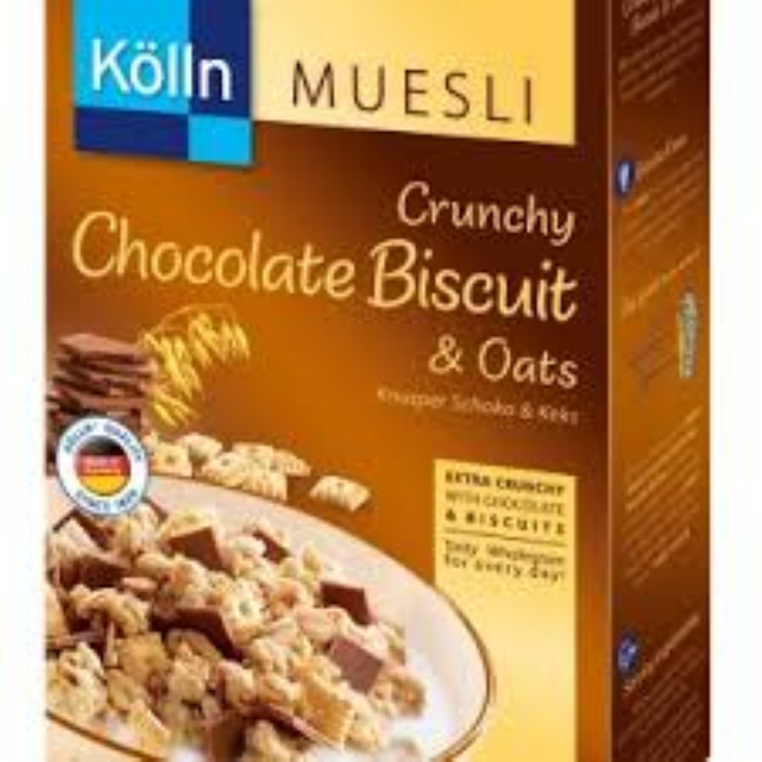 KOLLN MUESLI CRUNCHY YOGHURT & RASPBERRY 375G